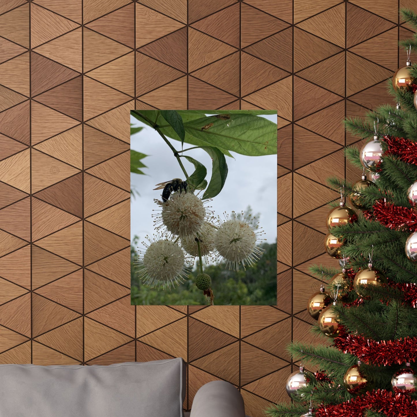 Natures Constellations Bee & Bloom Fine Art Print