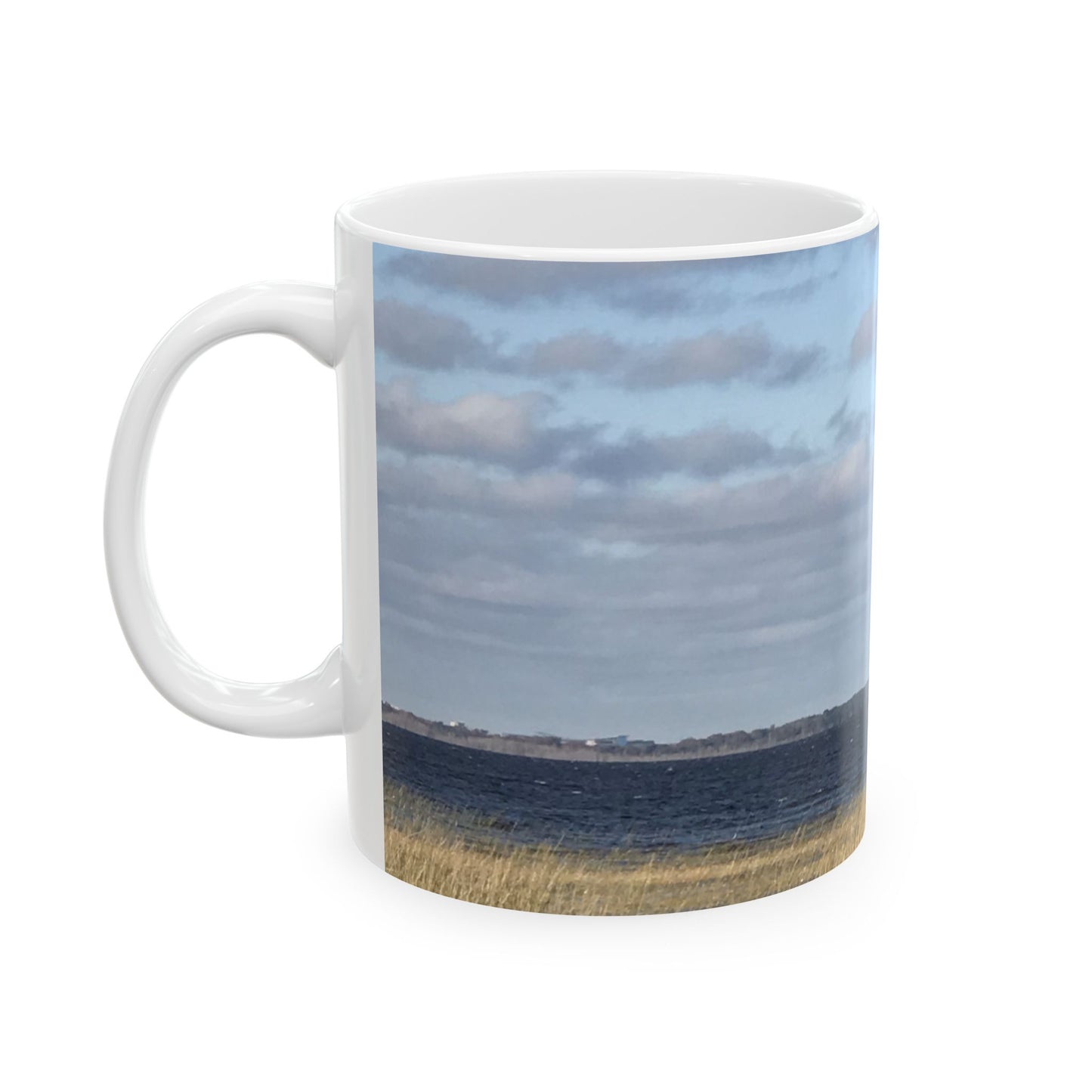Coastal Horizon Ceramic Coffee Mug