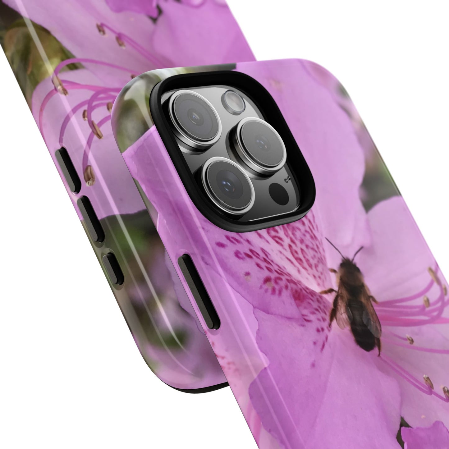 Gathering Quietly Tough Phone Case | Botanical Bee iPhone Case | Photos by Phae
