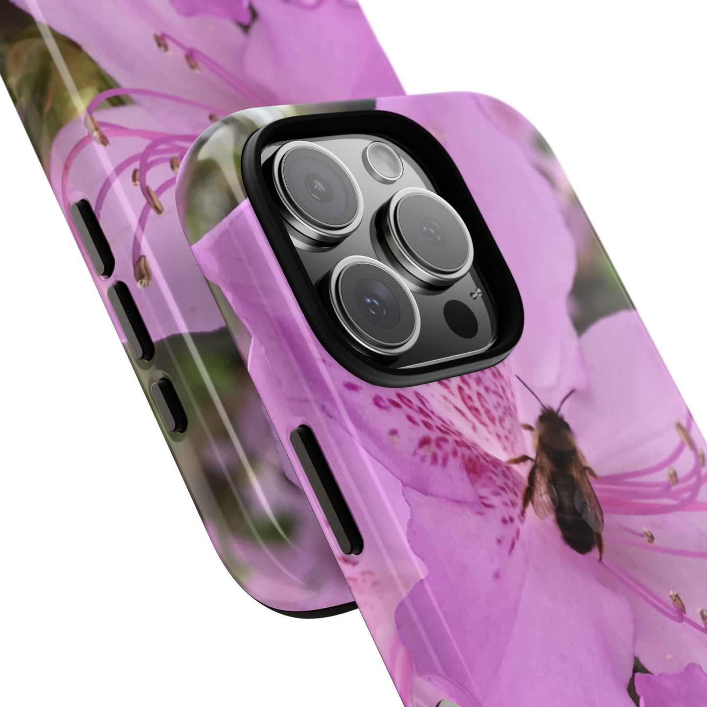 Gathering Quietly Tough Phone Case | Botanical Bee iPhone Case | Photos by Phae