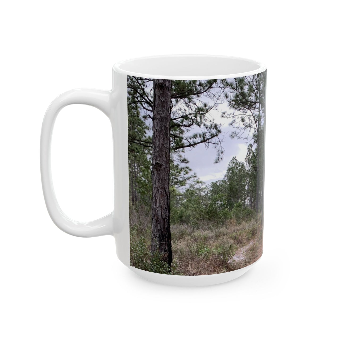 Forest Path Ceramic Coffee Mug
