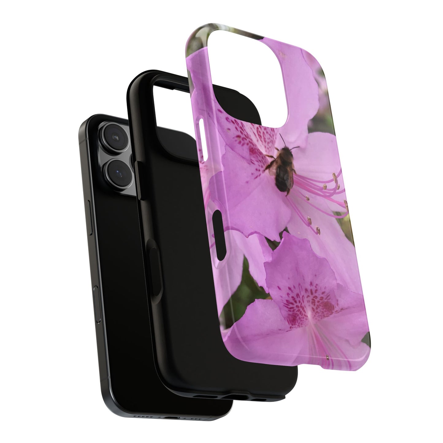 Gathering Quietly Tough Phone Case | Botanical Bee iPhone Case | Photos by Phae