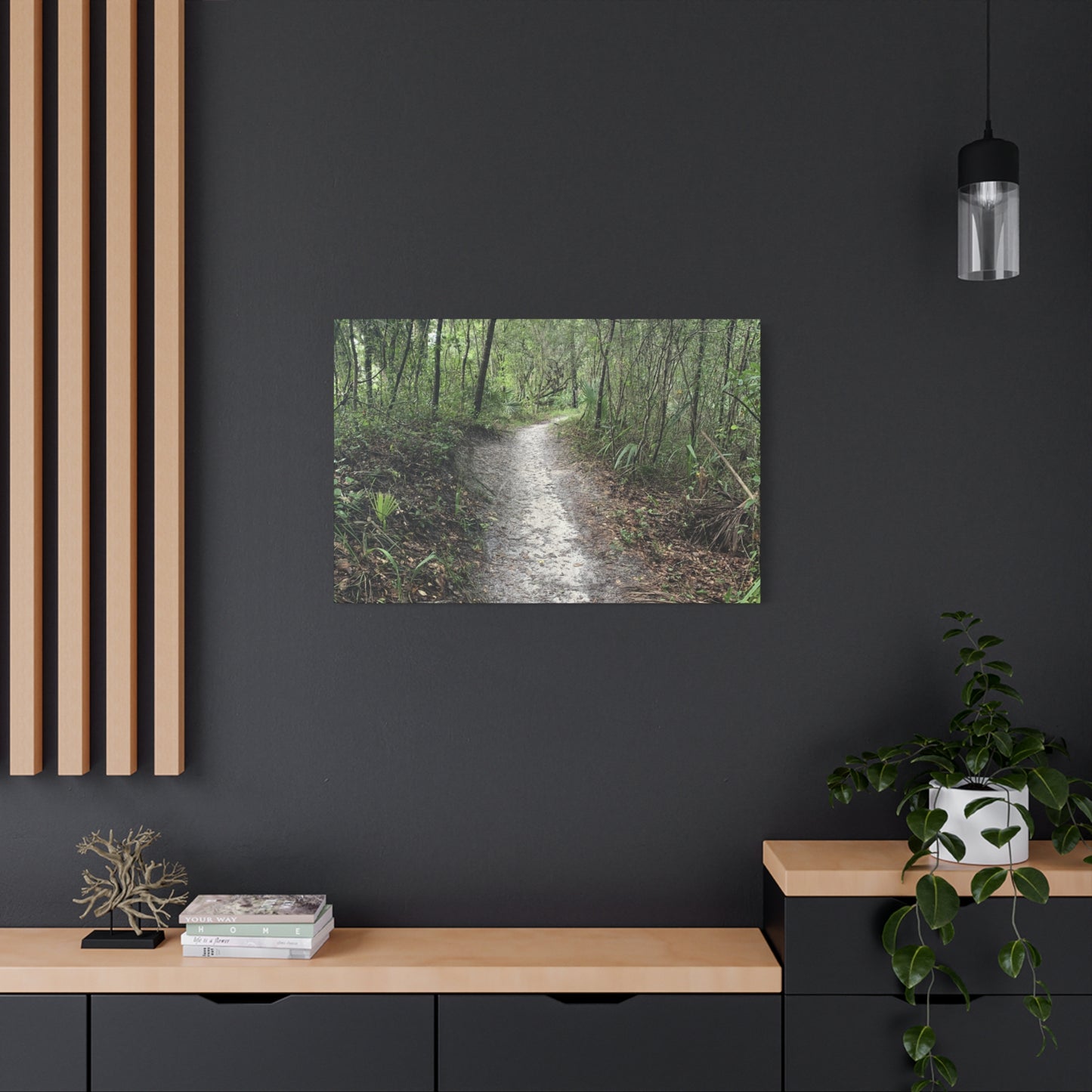 Where the Path Leads Stretched Matte Print