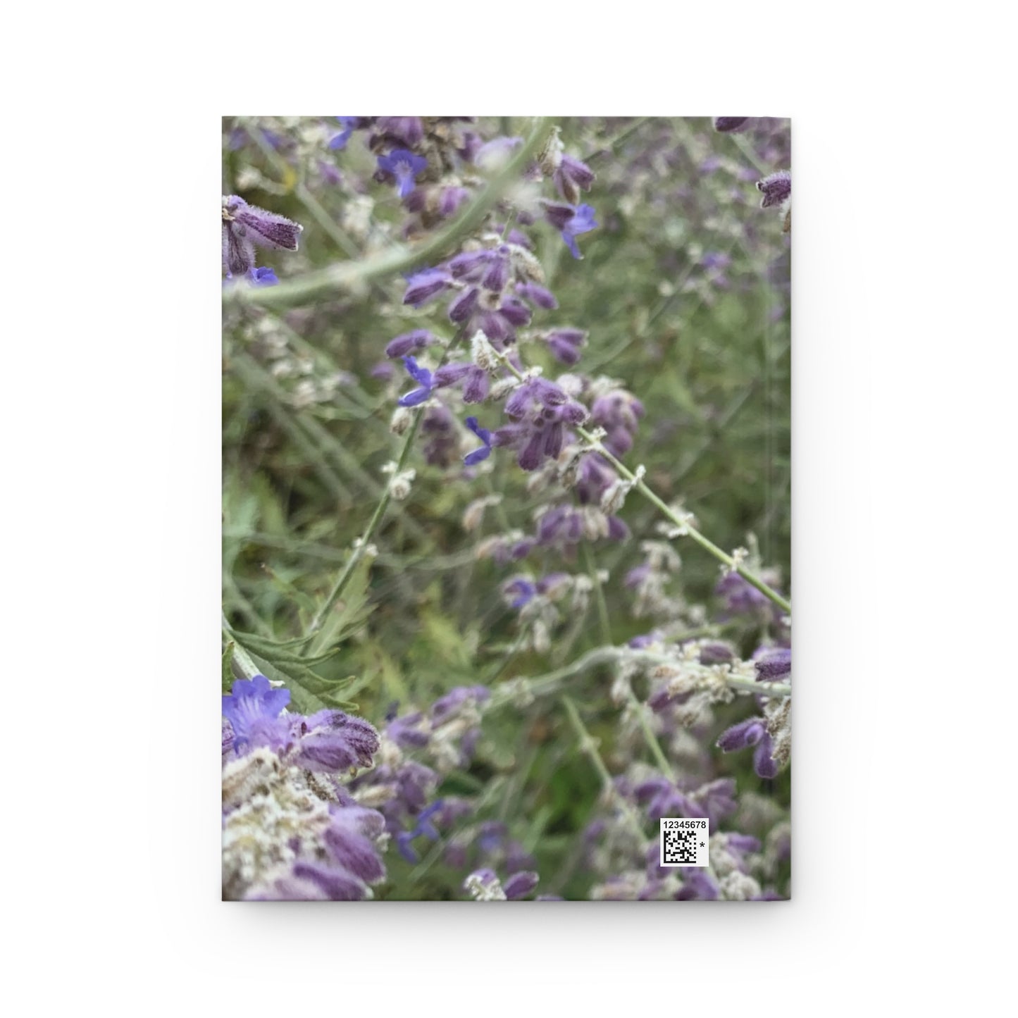 Lavender Wildflower Hardcover Journal