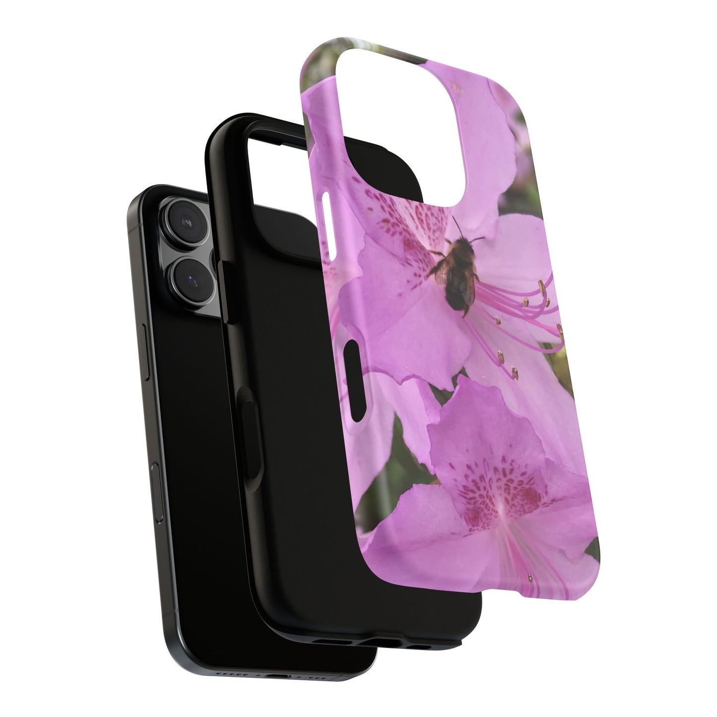 Gathering Quietly Tough Phone Case | Botanical Bee iPhone Case | Photos by Phae