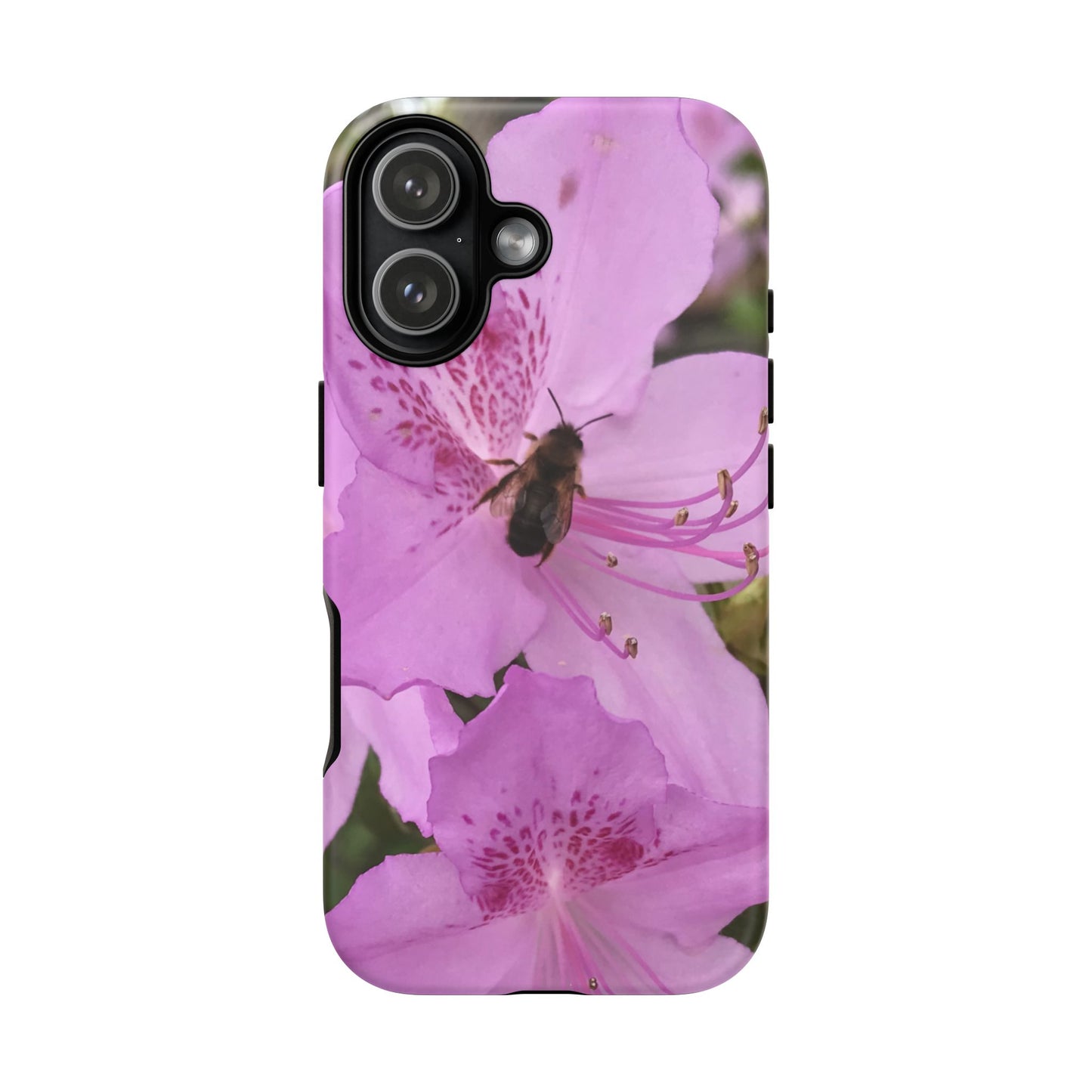 Gathering Quietly Tough Phone Case | Botanical Bee iPhone Case | Photos by Phae