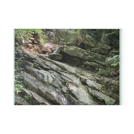 Nature Glass Cutting Board | River Stone Kitchen Decor | Photos by Phae