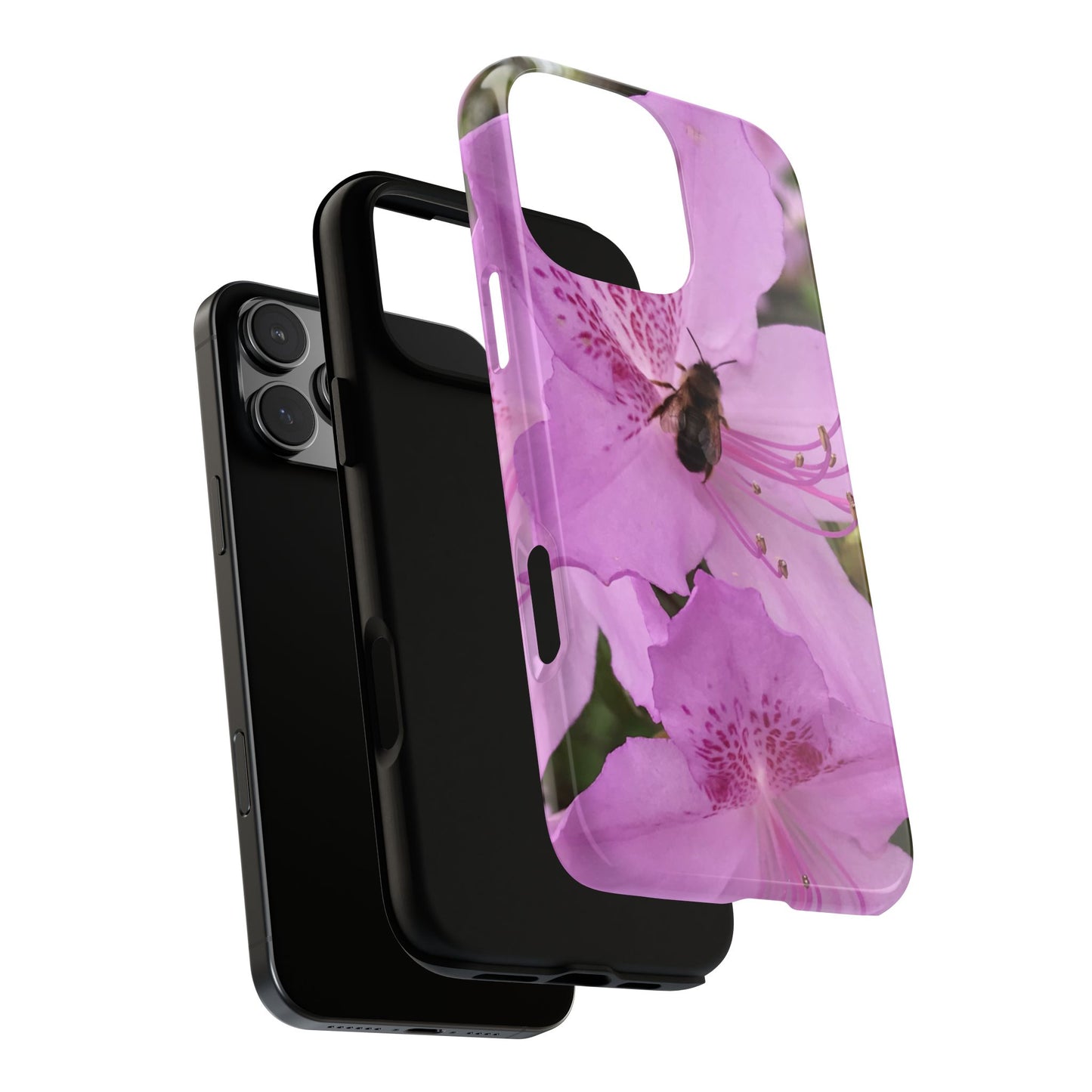 Gathering Quietly Tough Phone Case | Botanical Bee iPhone Case | Photos by Phae