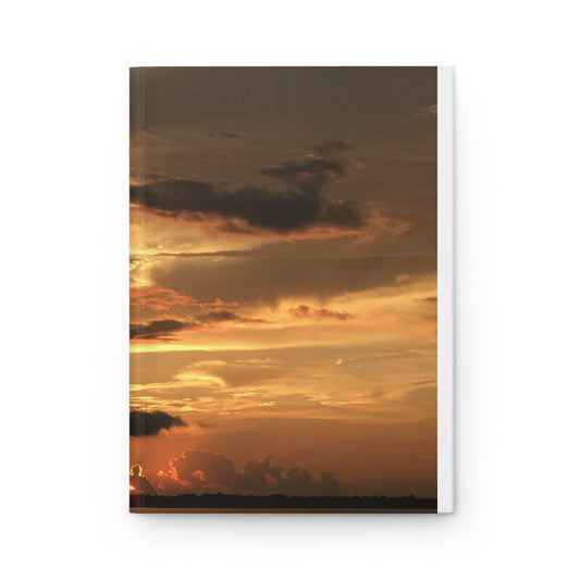 Sunset Sky Hardcover Journal – Matte Nature Photography Notebook | Aesthetic Writing Journal