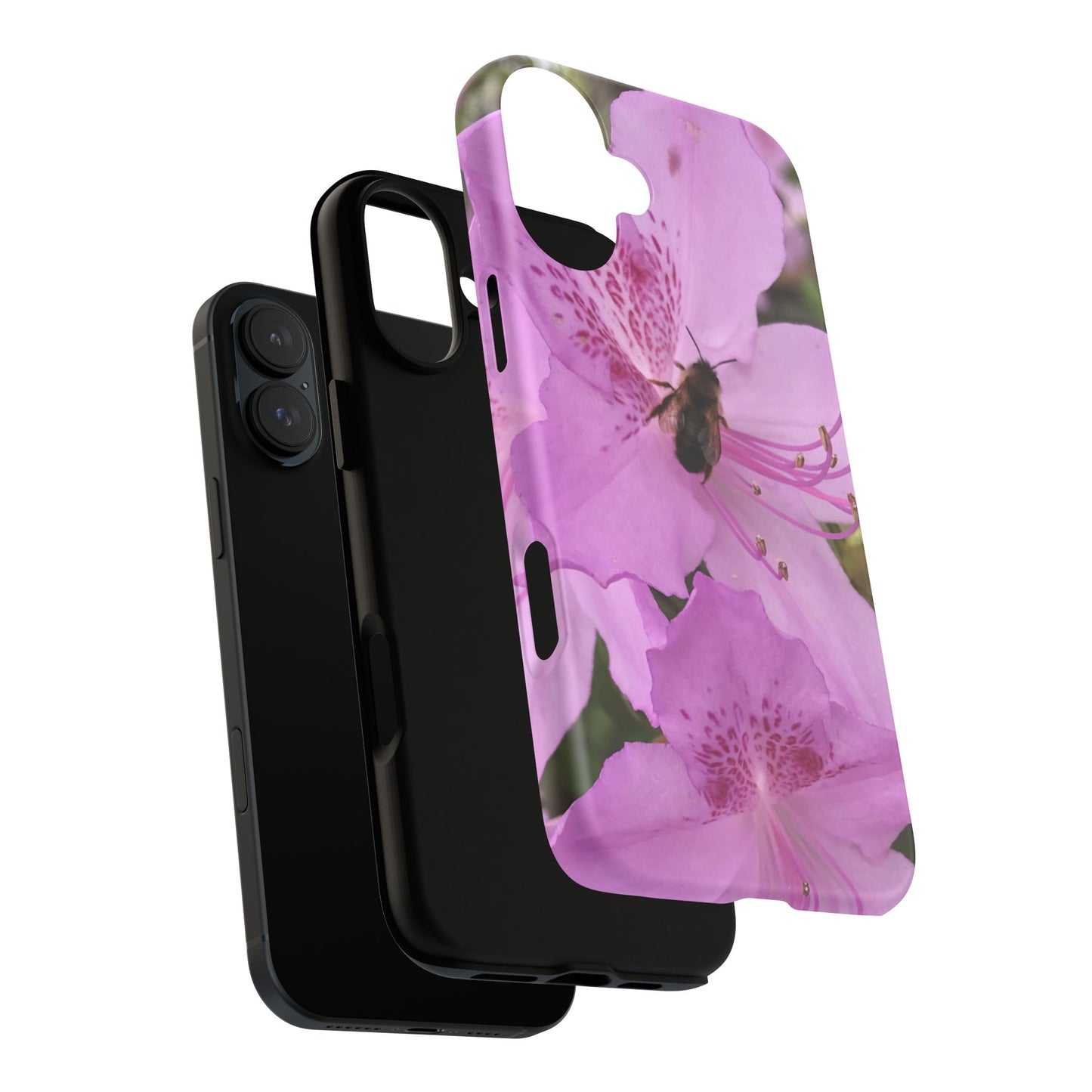 Gathering Quietly Tough Phone Case | Botanical Bee iPhone Case | Photos by Phae