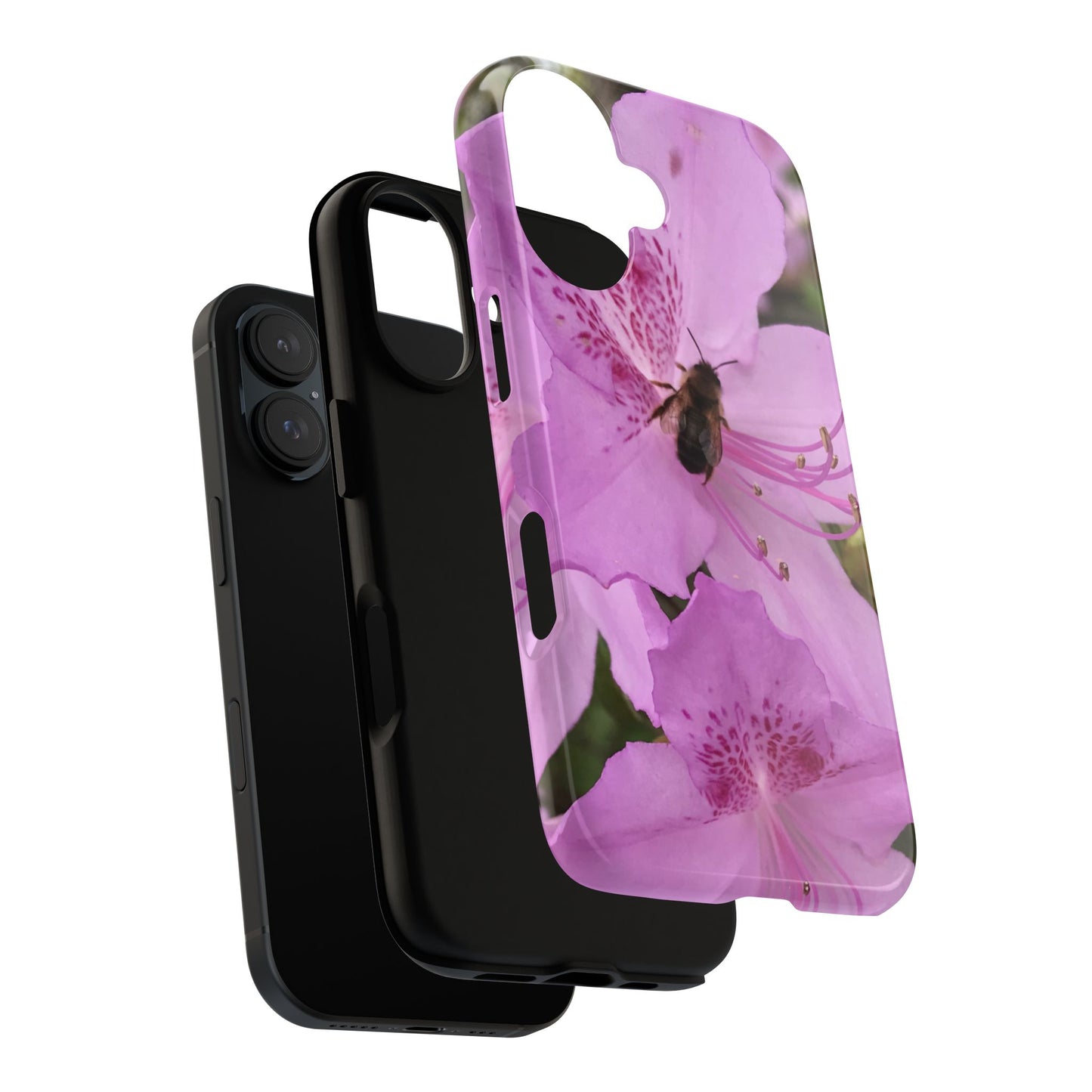 Gathering Quietly Tough Phone Case | Botanical Bee iPhone Case | Photos by Phae