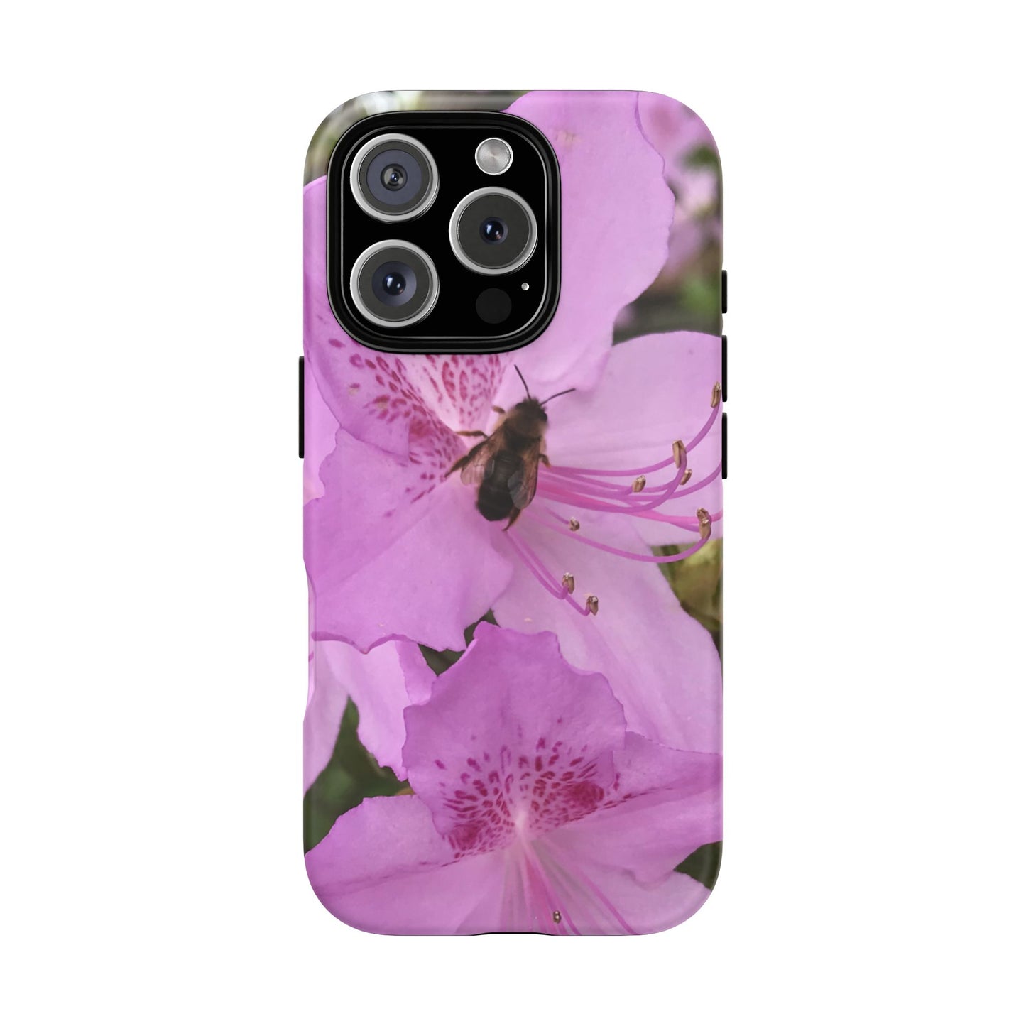 Gathering Quietly Tough Phone Case | Botanical Bee iPhone Case | Photos by Phae