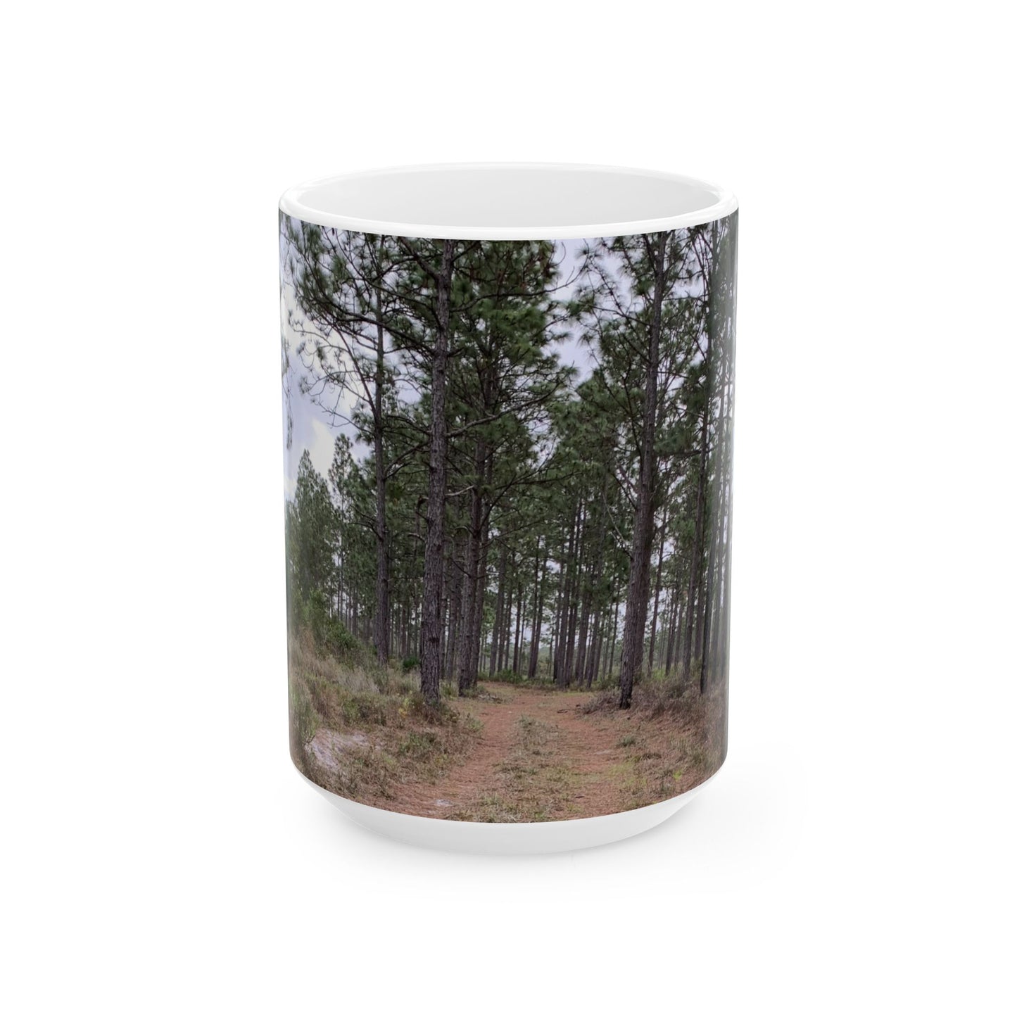 Forest Path Ceramic Coffee Mug