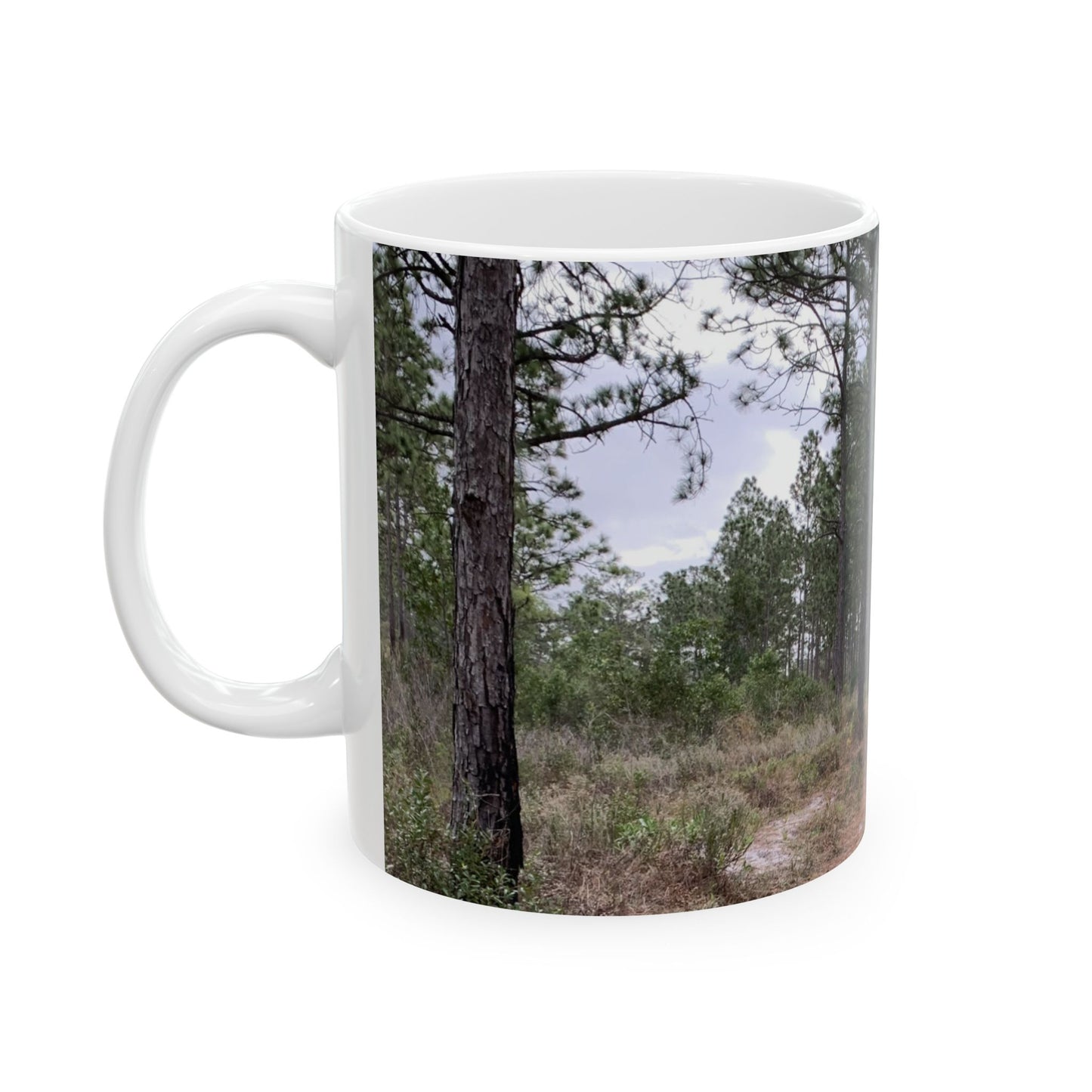 Forest Path Ceramic Coffee Mug